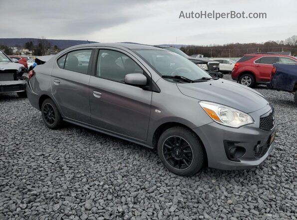 ML32F3FJ6LHF01673 2020 MITSUBISHI MIRAGE Gray Передня права чверть