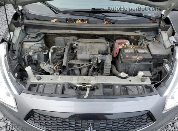 ML32F3FJ6LHF01673 2020 MITSUBISHI MIRAGE Gray Вид задньої частини салону