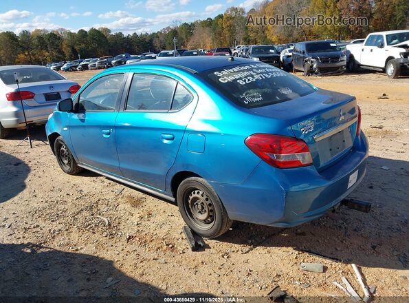 ML32F3FJ6LHF05691 2020 MITSUBISHI MIRAGE G4 Blue Rear left