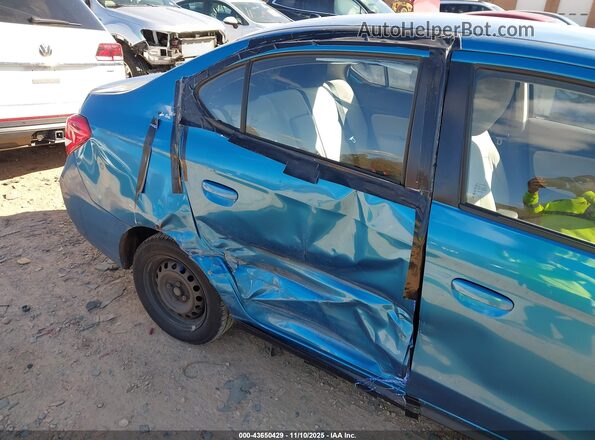 ML32F3FJ6LHF05691 2020 MITSUBISHI MIRAGE G4 Blue Front view