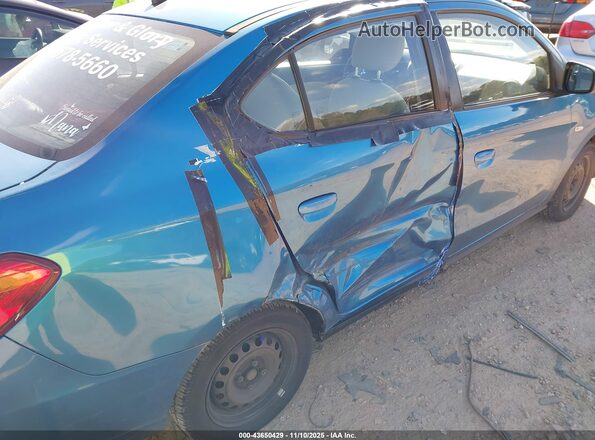 ML32F3FJ6LHF05691 2020 MITSUBISHI MIRAGE G4 Blue Instrument cluster view