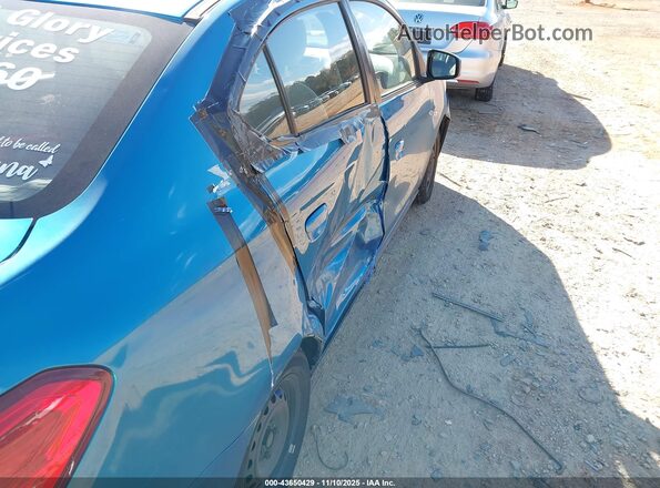 ML32F3FJ6LHF05691 2020 MITSUBISHI MIRAGE G4 Blue Rear interior view