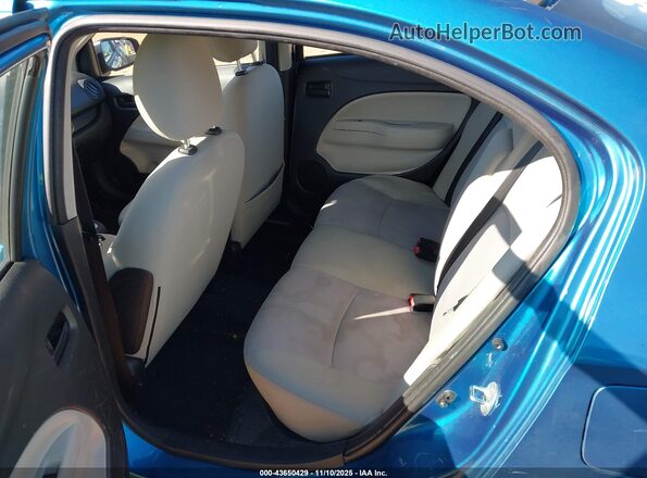 ML32F3FJ6LHF05691 2020 MITSUBISHI MIRAGE G4 Blue VIN sticker view