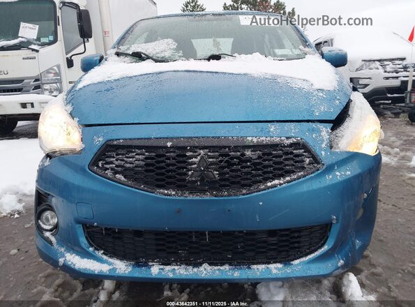 ML32F3FJ6LHF09062 2020 MITSUBISHI MIRAGE G4 Blue Rear interior view