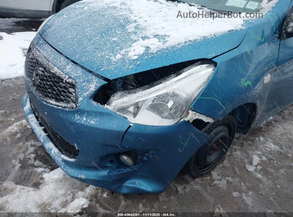 ML32F3FJ6LHF09062 2020 MITSUBISHI MIRAGE G4 Blue Front view