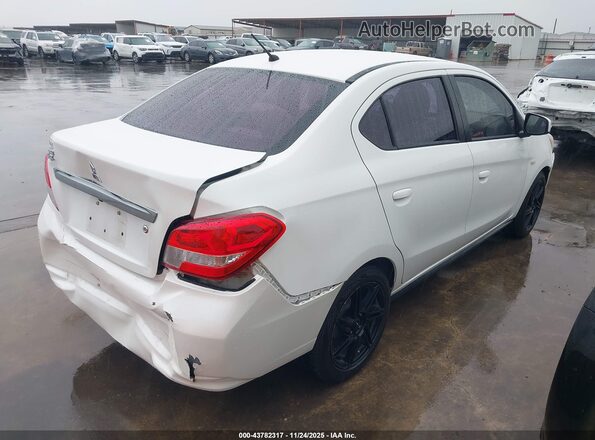 ML32F3FJ6LHF09269 2020 MITSUBISHI MIRAGE G4 Белый Задняя правая четверть