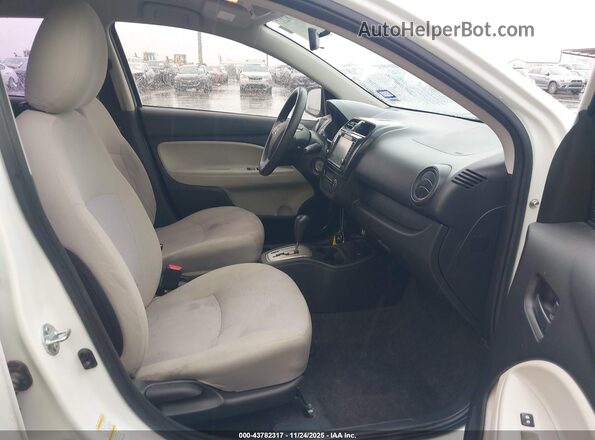 ML32F3FJ6LHF09269 2020 MITSUBISHI MIRAGE G4 Белый Вид салона спереди