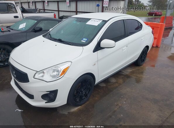 ML32F3FJ6LHF09269 2020 MITSUBISHI MIRAGE G4 Белый Передняя левая четверть