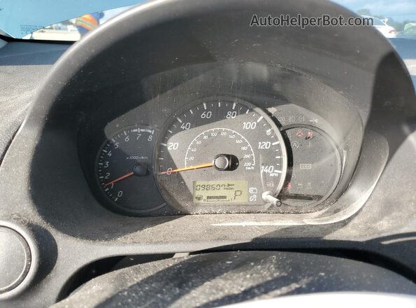 ML32F3FJ7HHF18845 2017 MITSUBISHI MIRAGE Blue Widok zestawu wskaźników