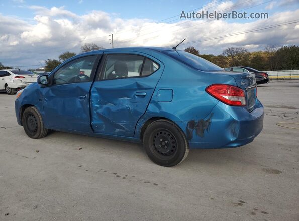 ML32F3FJ7HHF18845 2017 MITSUBISHI MIRAGE Blue Tył lewy