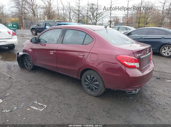 ML32F3FJ7JHF15708 2018 MITSUBISHI MIRAGE G4 Red Задня ліва чверть