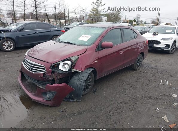 ML32F3FJ7JHF15708 2018 MITSUBISHI MIRAGE G4 Red Передня ліва чверть