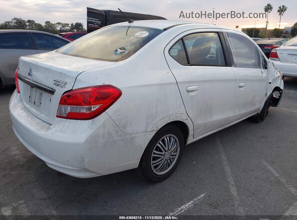 ML32F3FJ8JHF05236 2018 MITSUBISHI MIRAGE G4 White Հետևի աջ