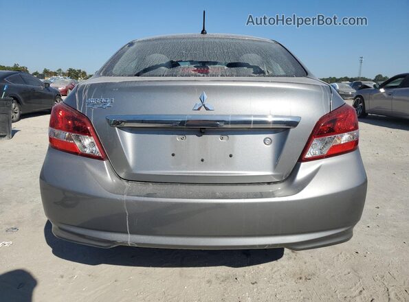 ML32F3FJ8LHF03568 2020 MITSUBISHI MIRAGE Gray უკანა ხედი
