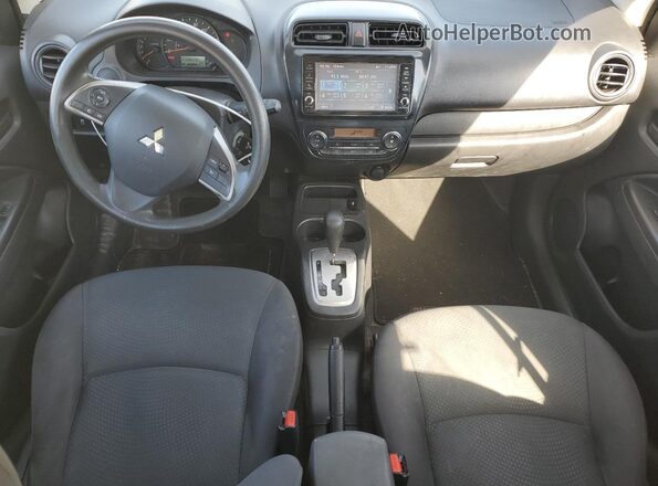 ML32F3FJ8LHF03568 2020 MITSUBISHI MIRAGE Gray წინა პანელის ხედი