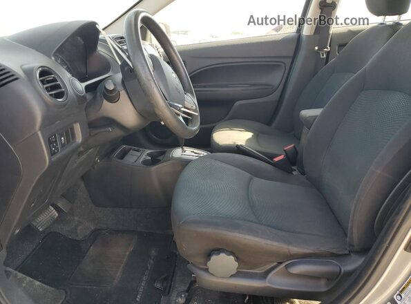 ML32F3FJ8LHF03568 2020 MITSUBISHI MIRAGE Gray წინა სალონის ხედი