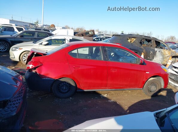ML32F3FJ8LHF12755 2020 MITSUBISHI MIRAGE G4 Red Вид задньої частини салону