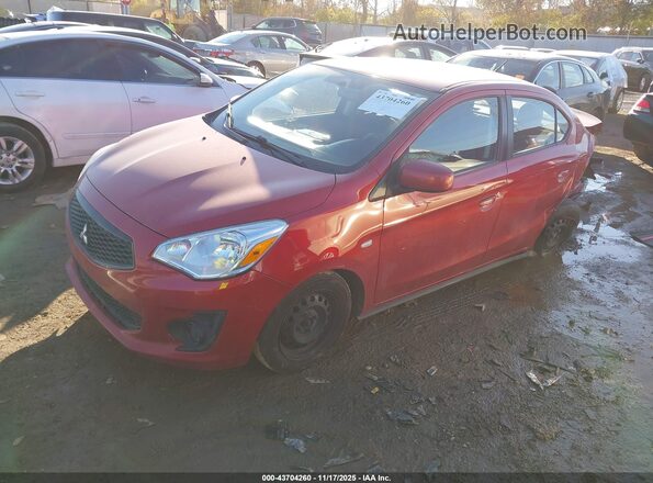 ML32F3FJ8LHF12755 2020 MITSUBISHI MIRAGE G4 Red Передня ліва чверть