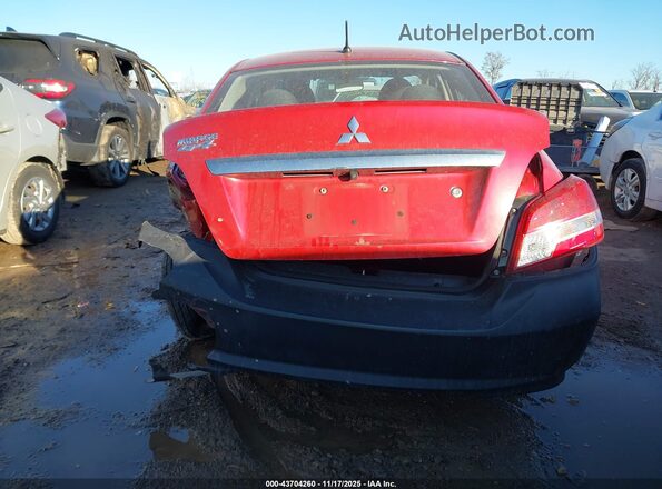 ML32F3FJ8LHF12755 2020 MITSUBISHI MIRAGE G4 Red Вид спереду