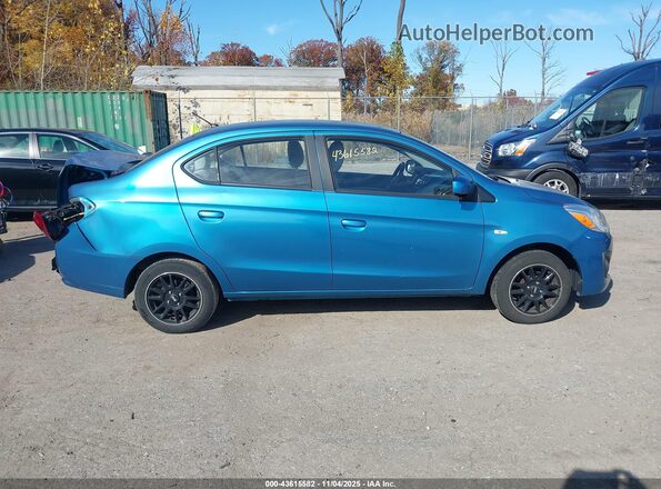ML32F3FJ9HH004234 2017 MITSUBISHI MIRAGE G4 Blue Вид задньої частини салону