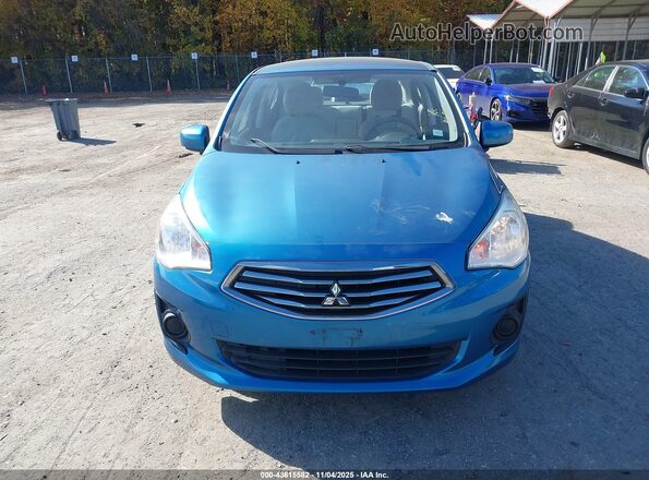 ML32F3FJ9HH004234 2017 MITSUBISHI MIRAGE G4 Blue Вид щитка приладів
