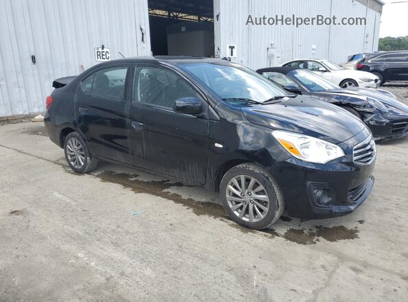 ML32F3FJXJHF10373 2018 MITSUBISHI MIRAGE Black 