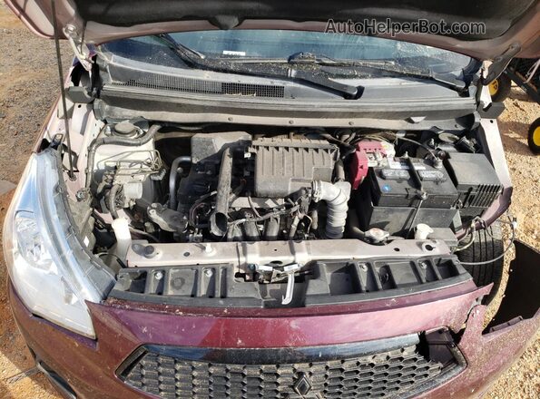 ML32F4FJ3LHF01975 2020 MITSUBISHI MIRAGE Burgundy Вид задньої частини салону