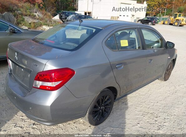 ML32F4FJ5LHF03095 2020 MITSUBISHI MIRAGE G4 Gray Задня права чверть
