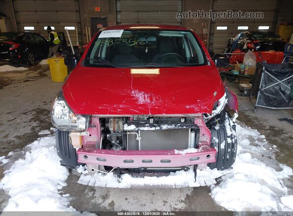 ML32F4FJ5LHF05963 2020 MITSUBISHI MIRAGE G4 Red Սալոնի հետևի տեսք