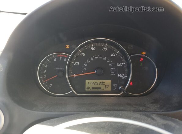 ML32F4FJXKHF01972 2019 MITSUBISHI MIRAGE Red Սարքավորումների վահանակի տեսք