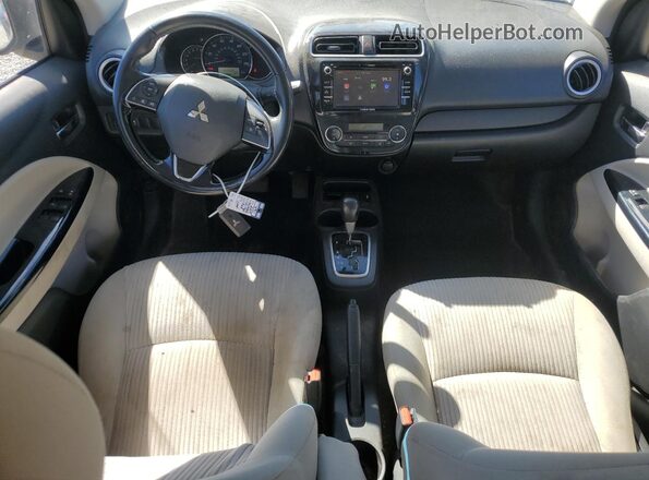 ML32F4FJXKHF01972 2019 MITSUBISHI MIRAGE Red Առջևի վահանակի տեսք