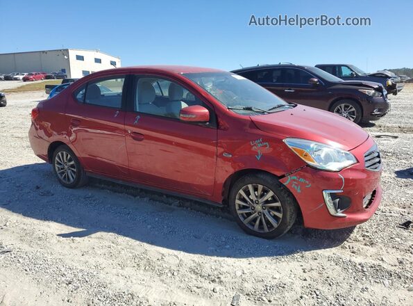 ML32F4FJXKHF01972 2019 MITSUBISHI MIRAGE Red Առջևի աջ