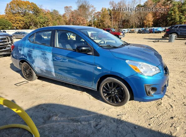 ML32F4FJXLHF11869 2020 MITSUBISHI MIRAGE Blue Առջևի աջ