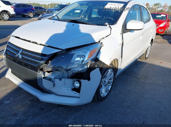 ML32FUFJ1PHF02080 2023 MITSUBISHI MIRAGE G4 White Front view