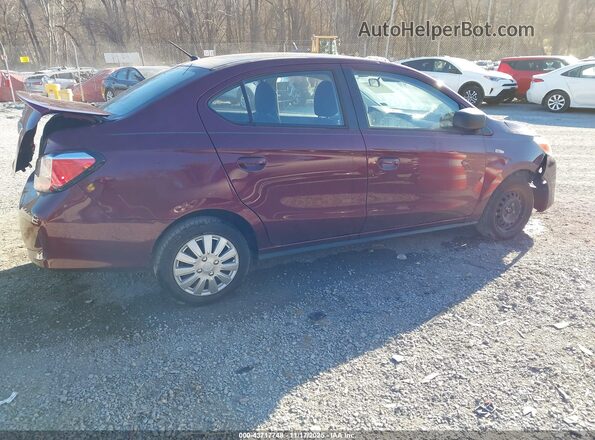 ML32FUFJ1PHF05951 2023 MITSUBISHI MIRAGE G4 Maroon Rear interior view