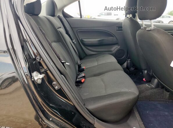 ML32FUFJ3PHF03375 2023 MITSUBISHI MIRAGE Черный Вид задних сидений