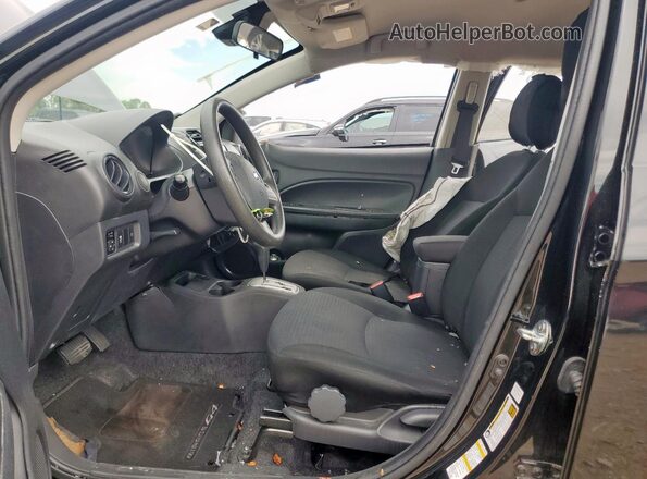 ML32FUFJ3PHF03375 2023 MITSUBISHI MIRAGE Черный Вид салона спереди