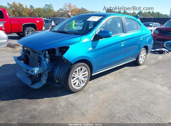 ML32FUFJ6NHF09331 2022 MITSUBISHI MIRAGE G4 Blue Przód lewy