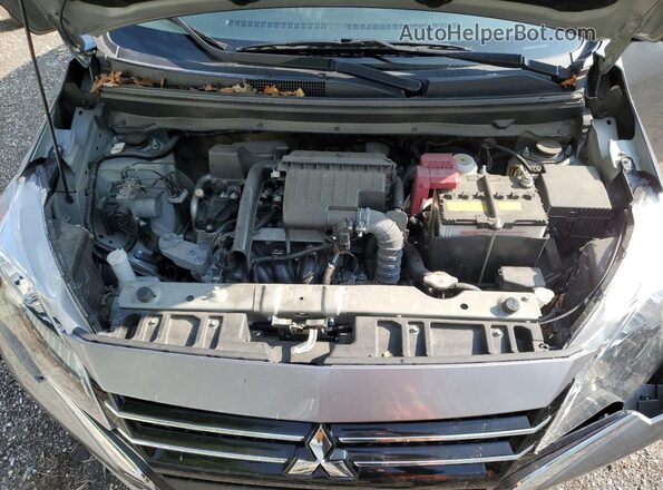 ML32FUFJ8PHF06286 2023 MITSUBISHI MIRAGE Silver Widok wnętrza z tyłu