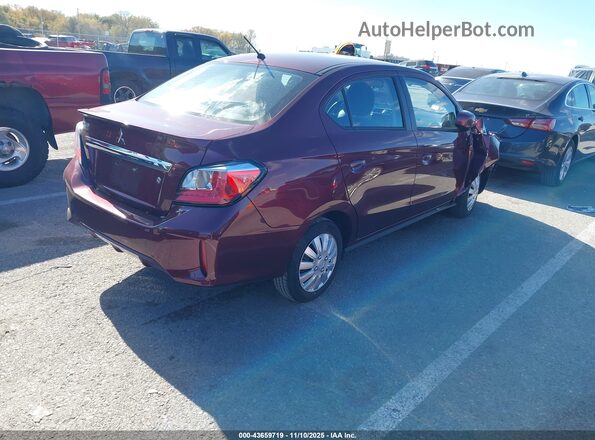 ML32FUFJ8RHF19087 2024 MITSUBISHI MIRAGE G4 Purple Trasero derecho