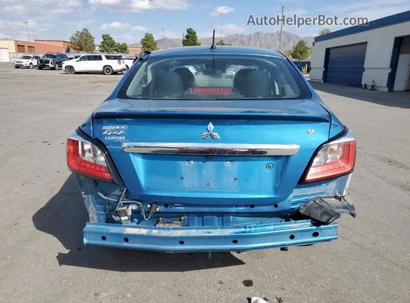 ML32FVFJ1NHF07914 2022 MITSUBISHI MIRAGE Blue Հետևի տեսք