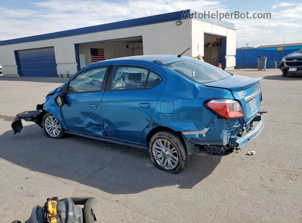 ML32FVFJ1NHF07914 2022 MITSUBISHI MIRAGE Blue Հետևի ձախ