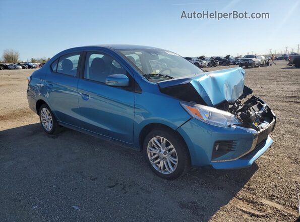 ML32FVFJXPHF02861 2023 MITSUBISHI MIRAGE Blue Delantero derecho