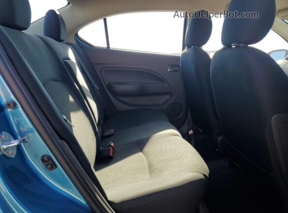 ML32FVFJXPHF02861 2023 MITSUBISHI MIRAGE Blue Vista de los asientos traseros
