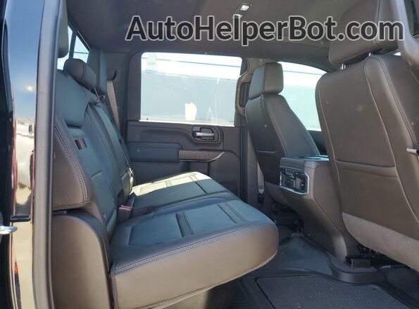 NCS108398 2022 GMC SIERRA Black უკანა სავარძლების ხედი