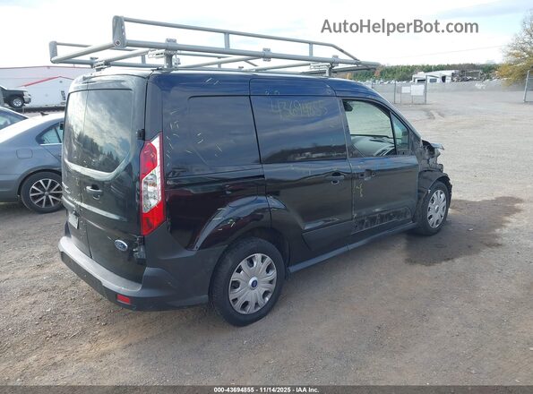 NM0LS6E20L1458802 2020 FORD TRANSIT CONNECT Black Tył prawy