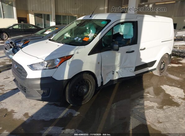 NM0LS7E21L1445174 2020 FORD TRANSIT CONNECT White Vista tres cuartos delantera izquierda