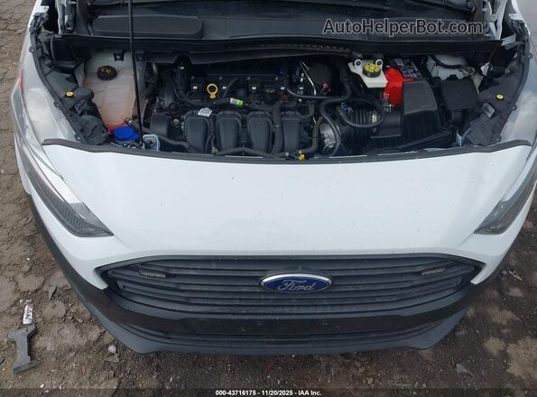 NM0LS7E21M1491931 2021 FORD TRANSIT CONNECT White Widok z tyłu