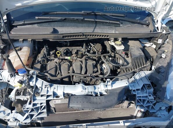 NM0LS7E22M1489556 2021 FORD TRANSIT CONNECT White Вид ззаду