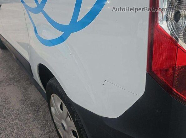 NM0LS7E23L1440543 2020 FORD TRANSIT CONNECT White Вид салону спереду